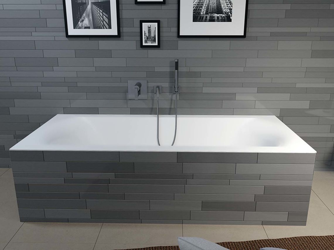Baignoire encastrée