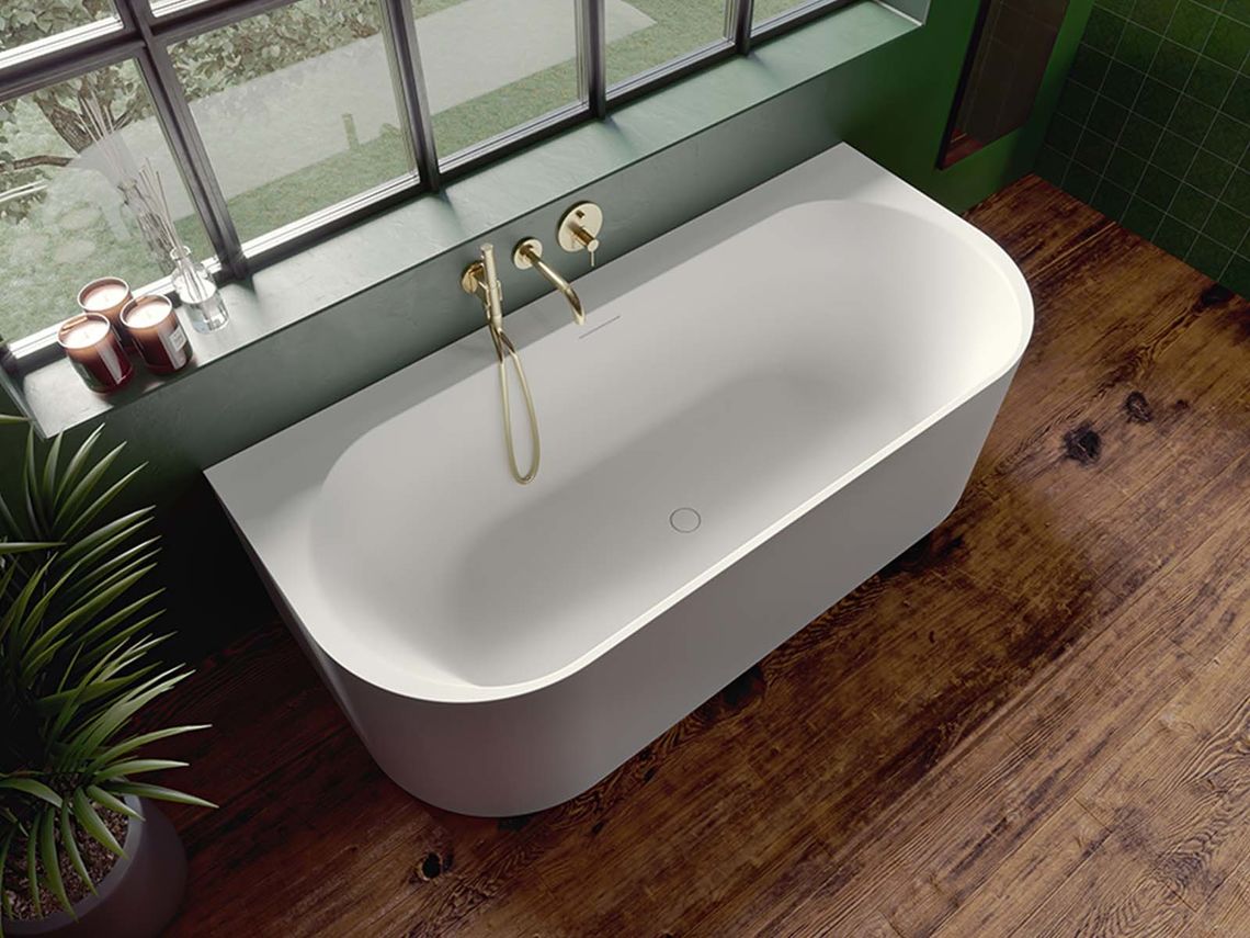 Baignoire back2wall