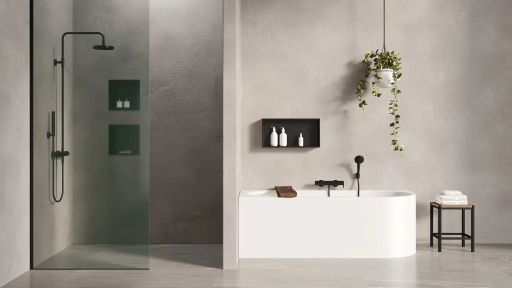 Baignoire back2wall